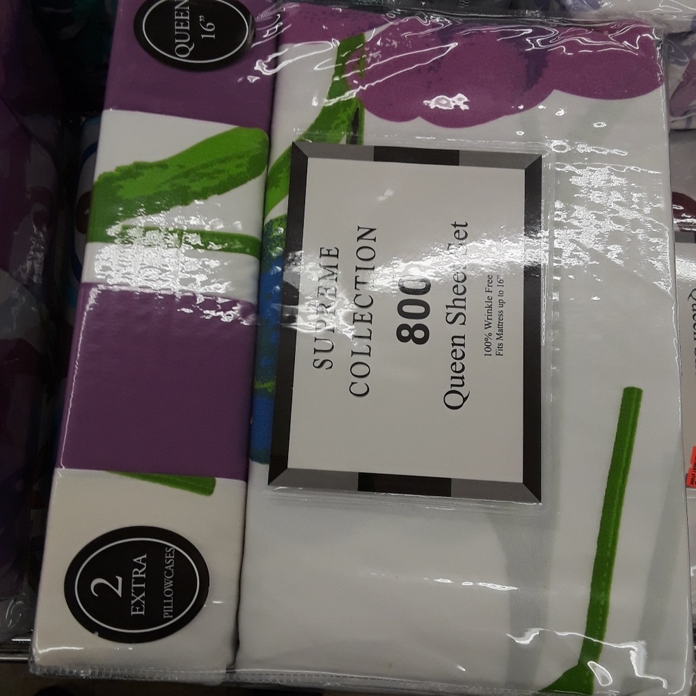 6pcs Queen size sheet set